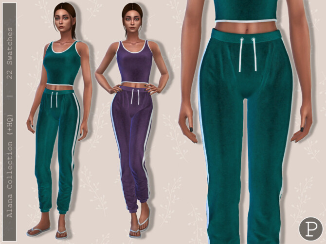 Sims 4 Alana Sweatpants by Pipco at TSR