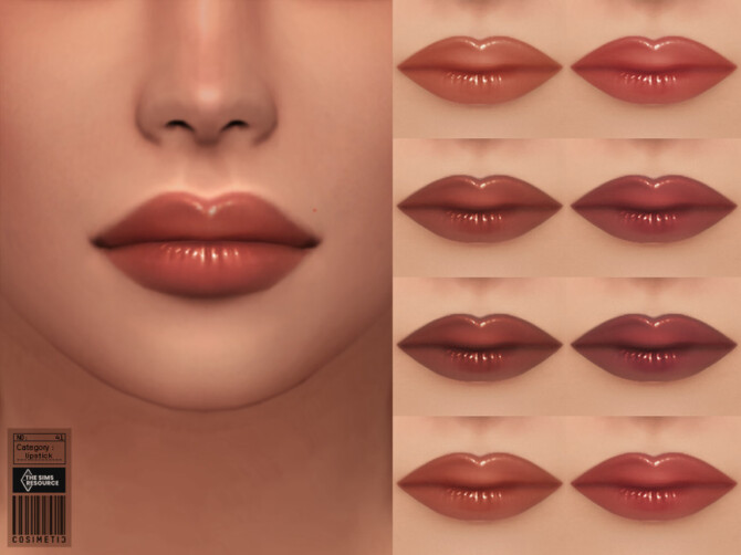 Sims 4 Kawaii Lipstick N41 by cosimetic at TSR