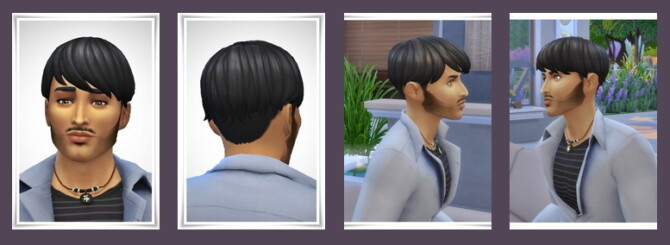 Sims 4 Lee Male Hair at Birksche’s SimModels