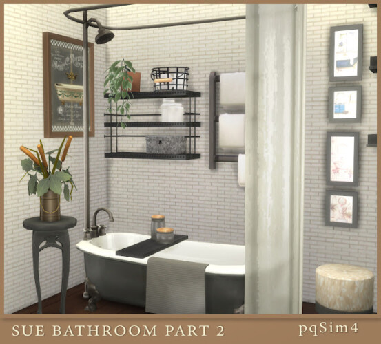 Sue Bathroom Part 2 at pqSims4 » Sims 4 Updates