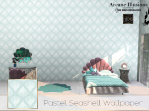 Arcane Illusions – Pastel Seashell Wallpaper by theeaax at TSR
