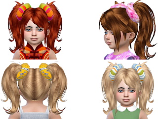 Sims 4 Toddler Pig tails at Trudie55