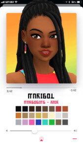 Marisol hair at Marso Sims
