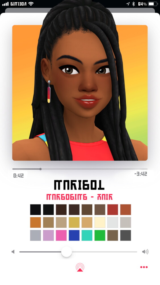 Sims 4 Marisol hair at Marso Sims