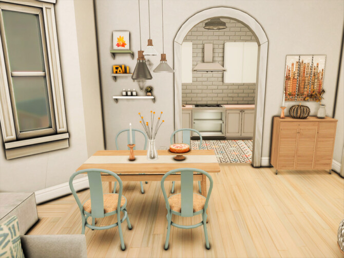 Sims 4 18 Culpepper House   Living and Dining  by xogerardine at TSR