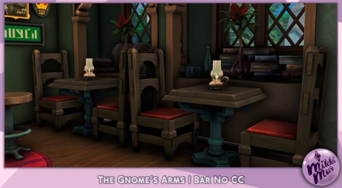 Sims 4 The Gnome’s Arms Pub at MikkiMur