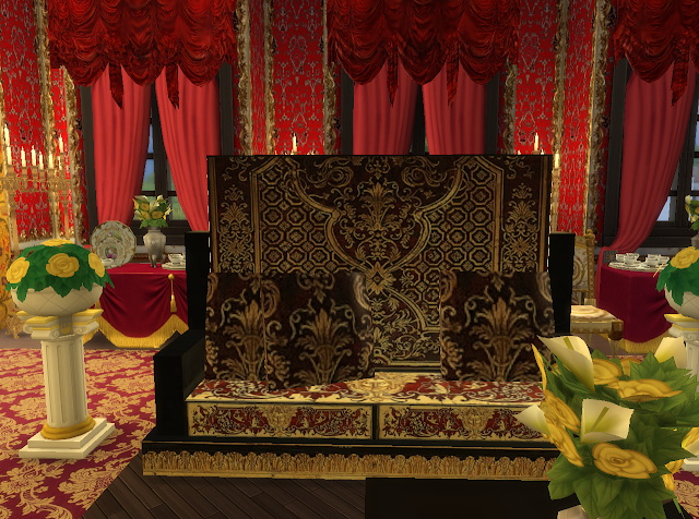 Sims 4 Royal Livingroom at Anna Quinn Stories