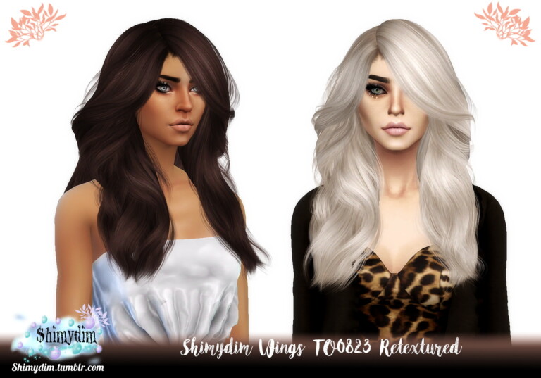 Wings Os0520 Hair Recolors At Phaedra Sims 4 Updates