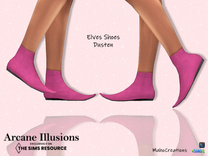 Sims 4 Arcane Illusions   Elves Shoe Dusten by MahoCreations at TSR