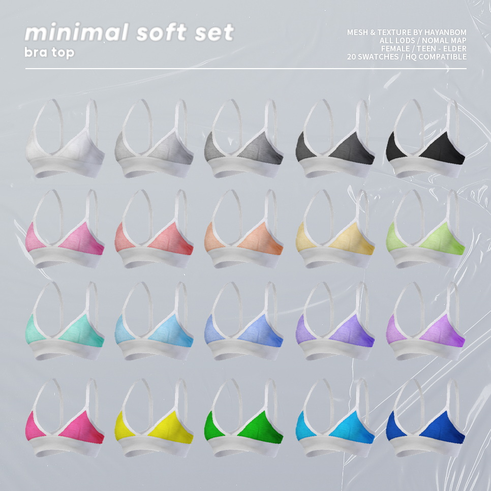 MINIMAL SOFT SET at Hayanbom » Sims 4 Updates