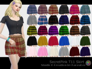 SecretPink T11 skirt at Studio K-Creation