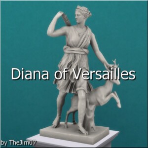 Diana of Versailles by TheJim07 at Mod The Sims 4