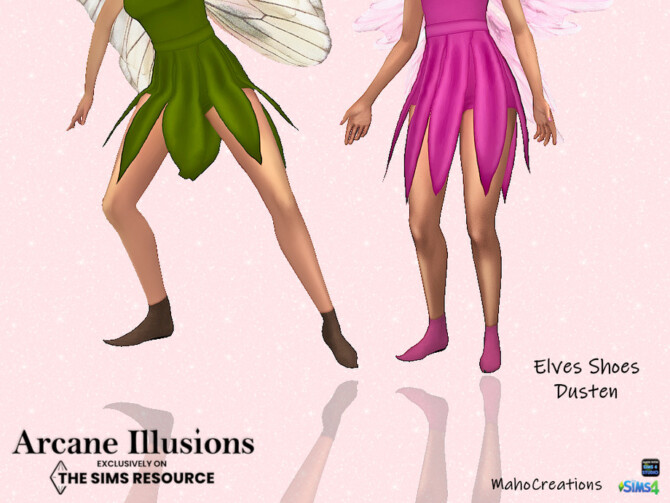 Sims 4 Arcane Illusions   Elves Shoe Dusten by MahoCreations at TSR