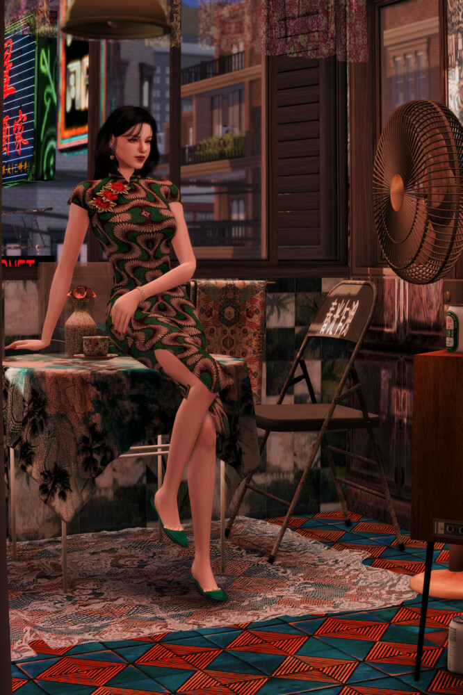 Sims 4 ﻿In The Mood For Love Collaboration Set at RIMINGs