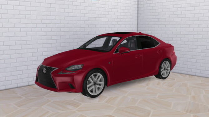 Sims 4 2016 Lexus IS 350 F Sport at Modern Crafter CC