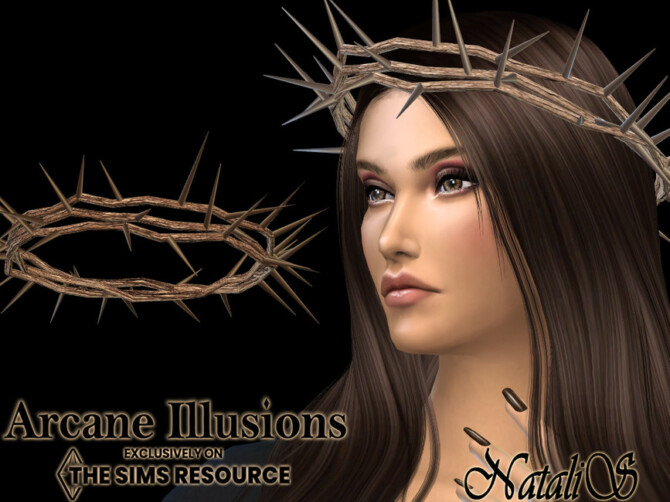 Sims 4 Arcane Illusions Crown of thorns set by NataliS at TSR