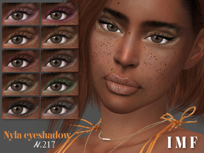 Sims 4 Nyla Eyeshadow N.217 by IzzieMcFire at TSR