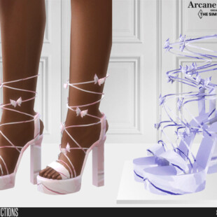 Madlen Kyoto Shoes F by MJ95 at TSR » Sims 4 Updates