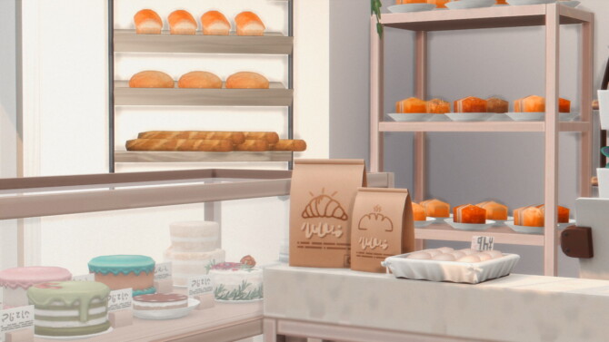 Sims 4 Bakery In San Myshuno at Anna Frost