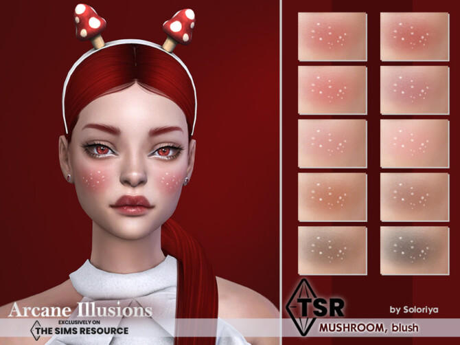 Sims 4 Arcane Illusions   Mushroom Blush by soloriya at TSR