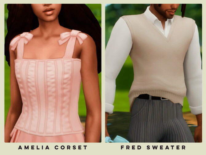 Sims 4 Cottage Fashion SxS at SERENITY