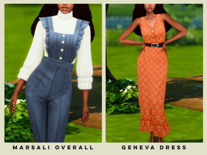 Sims 4 Cottage Fashion SxS at SERENITY