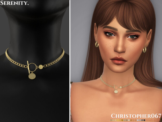 Sims 4 Serenity Necklace by christopher067 at TSR