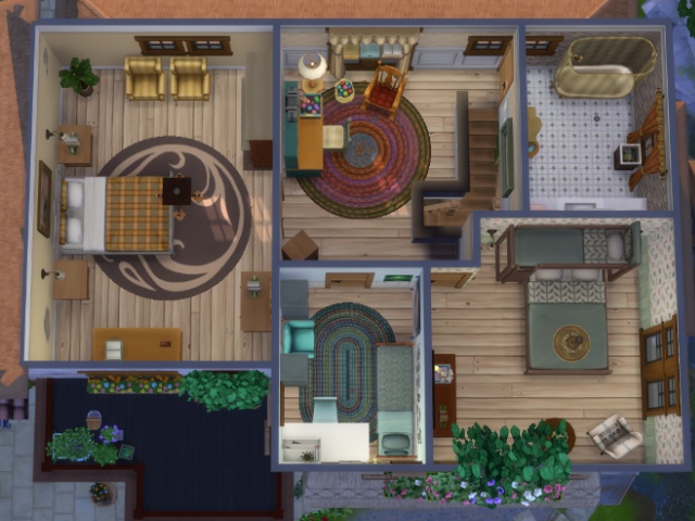 Sims 4 Johanneshof House by Oldbox at All 4 Sims