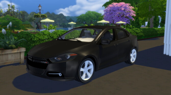 Sims 4 2013 Dodge Dart GT at Modern Crafter CC