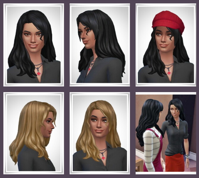 Sims 4 Marthe Hair at Birksches Sims Blog
