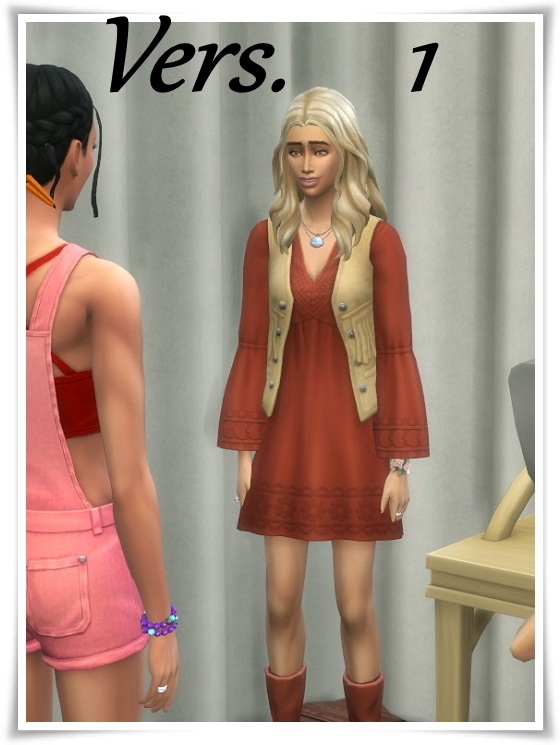 Sims 4 Salma Hair 2 Versions at Birksches Sims Blog