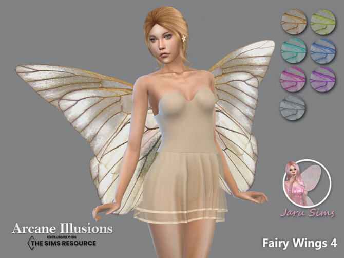 Sims 4 Arcane Illusions   Fairy Wings 4 by Jaru Sims at TSR