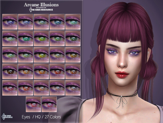 Sims 4 Arcane Illusions Fairy Eyes by Lisaminicatsims at TSR