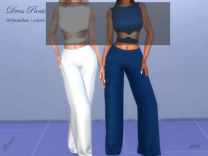 Sims 4 Dress Pants by pizazz at TSR