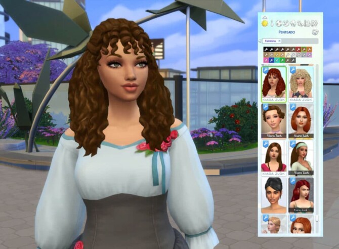 Sims 4 Rita Curls at My Stuff Origin