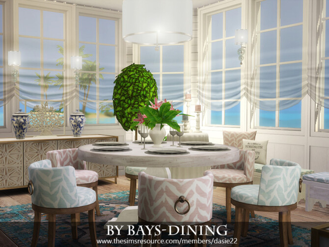 Sims 4 BY BAYS DINING by dasie2 at TSR
