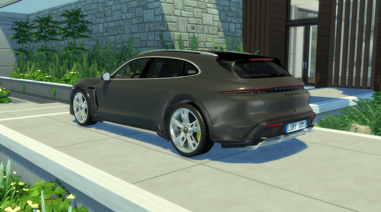 2022 Porsche Taycan Cross Turismo At LorySims » Sims 4 Updates