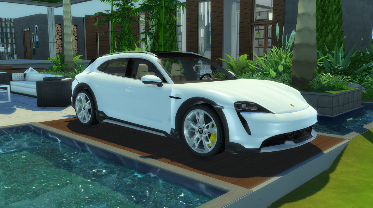 2022 Porsche Taycan Cross Turismo At LorySims » Sims 4 Updates