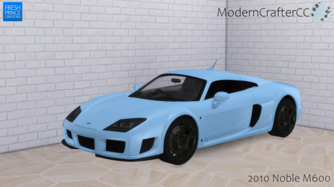 Sims 4 Noble M600 at Modern Crafter CC