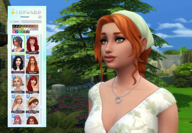 Braid Bandana Hair at My Stuff Origin » Sims 4 Updates