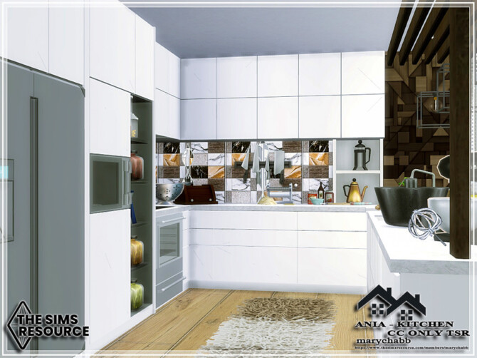Sims 4 ANIA   Kitchen by marychabb at TSR