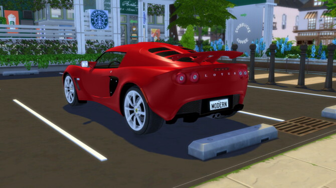 Sims 4 2006 Lotus Exige at Modern Crafter CC
