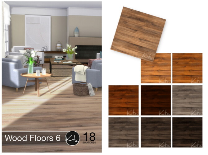 Sims 4 Wood Floors 6 at Ktasims