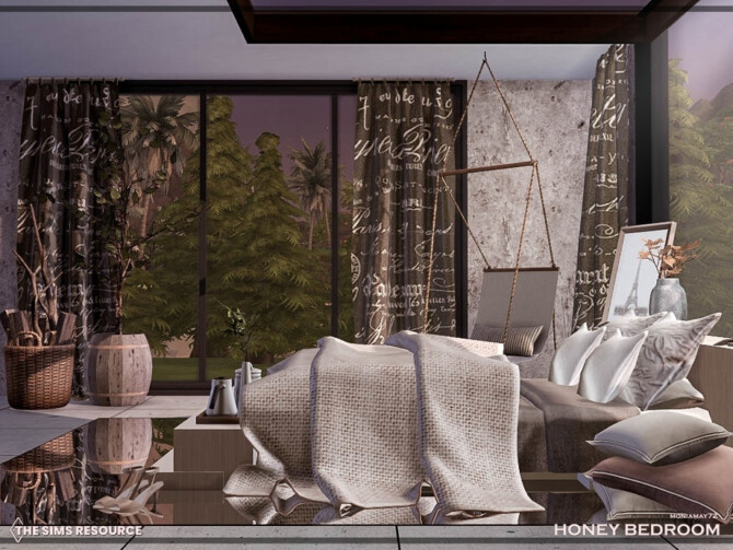 Sims 4 Honey Bedroom by Moniamay72 at TSR