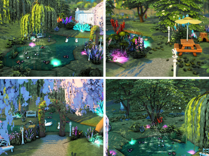 Sims 4 Arcane Illusions   Mystical Park by xogerardine at TSR