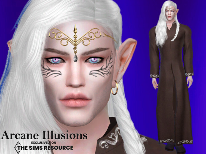 Sims 4 Arcane Illusions   Eric Wood by DarkWave14 at TSR