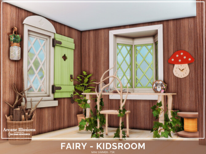 Sims 4 Arcane Illusions   Fairy Kids room by Mini Simmer at TSR