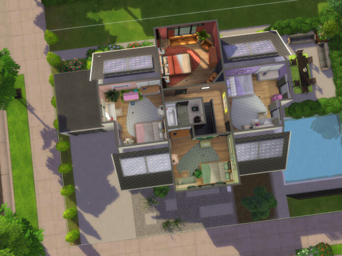 Sims 4 Jamie House by GenkaiHaretsu at TSR
