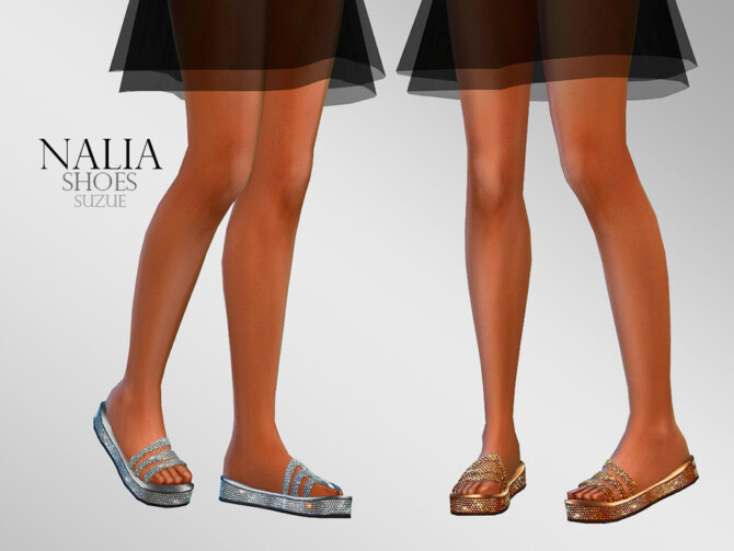 Sims 4 Nalia Shoes by Suzue at TSR
