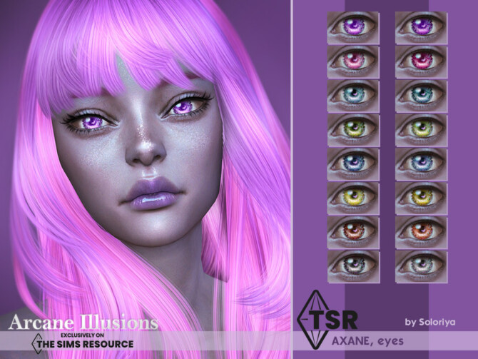 Sims 4 Arcane Illusions   Axane Eyes by soloriya at TSR